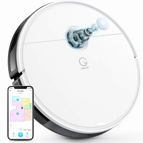 Robot Vacuum - Ultra-Slim Design. Powerful 3000Pa Suction. Carpet Detection. Smart Visual Mapping Navigation Ideal for Carpet