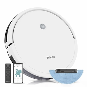 Robot Vacuum and Mop Combo. 6000 Pa Robot Vacuum Cleaner. Vacuum Robot with Schedule. Siri/APP/Alexa/WiFi. Super Slim. Low Noise