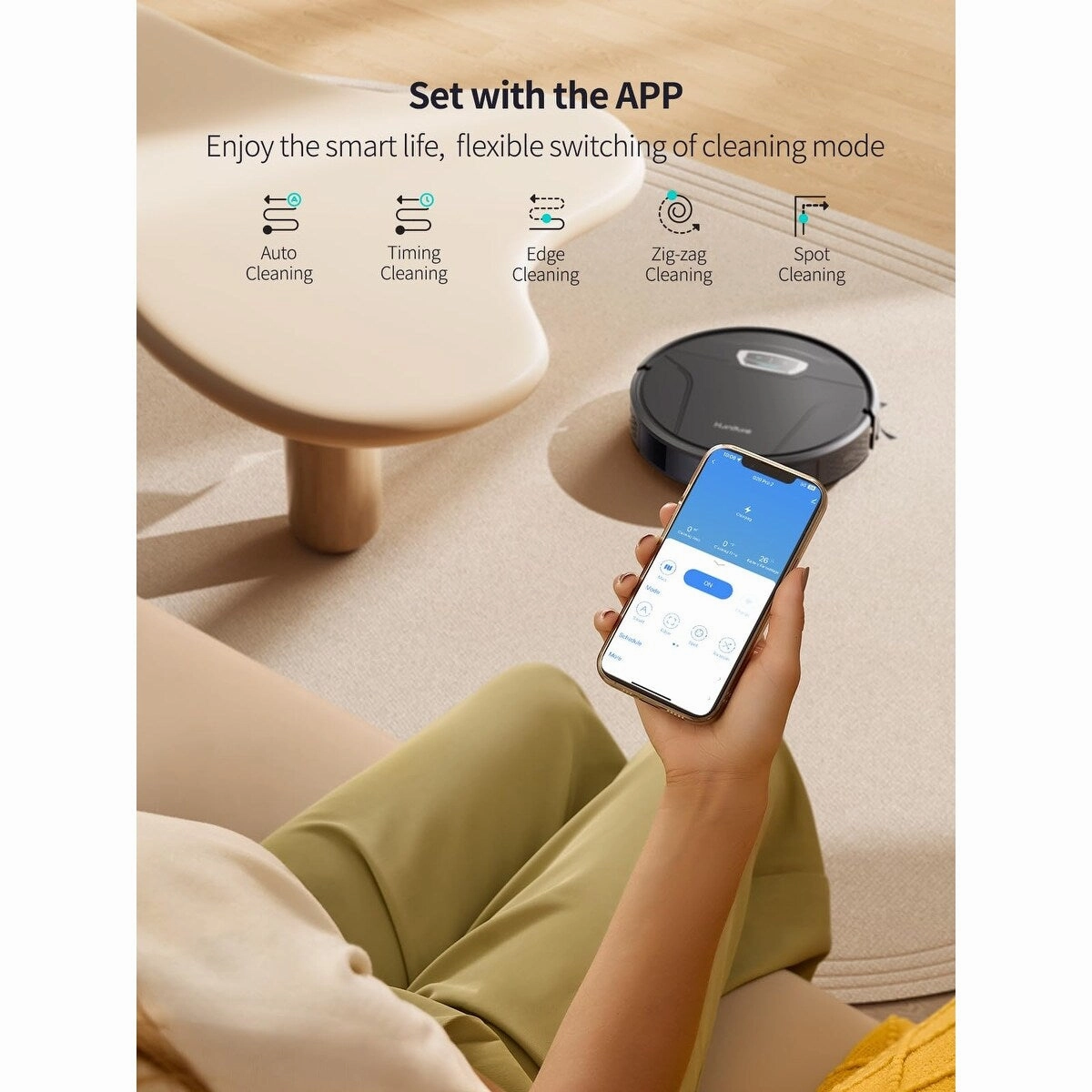 Robot Vacuum and Mop Combo. G20 Pro Robot Vacuum Cleaner 3 in 1. 4500pa Strong Suction. Self-Charging. Compatible with Alexa