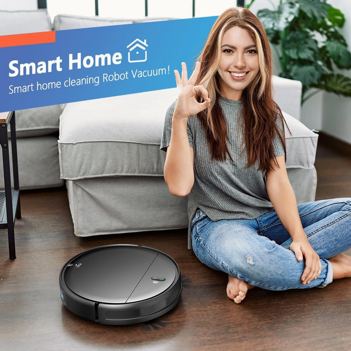Robot Vacuum and Mop Combo. WiFi/App/Alexa. Robotic Vacuum Cleaner with Schedule. 2 in 1 Mopping Robot Vacuum with Watertank
