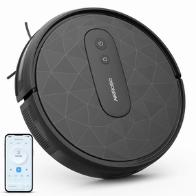 Robot Vacuum Cleaner - 2800 Pa Suction. Ideal for Pet Hair. Hard Floors. Low Pile Carpets. Self-Charging. 120 Mins Runtime