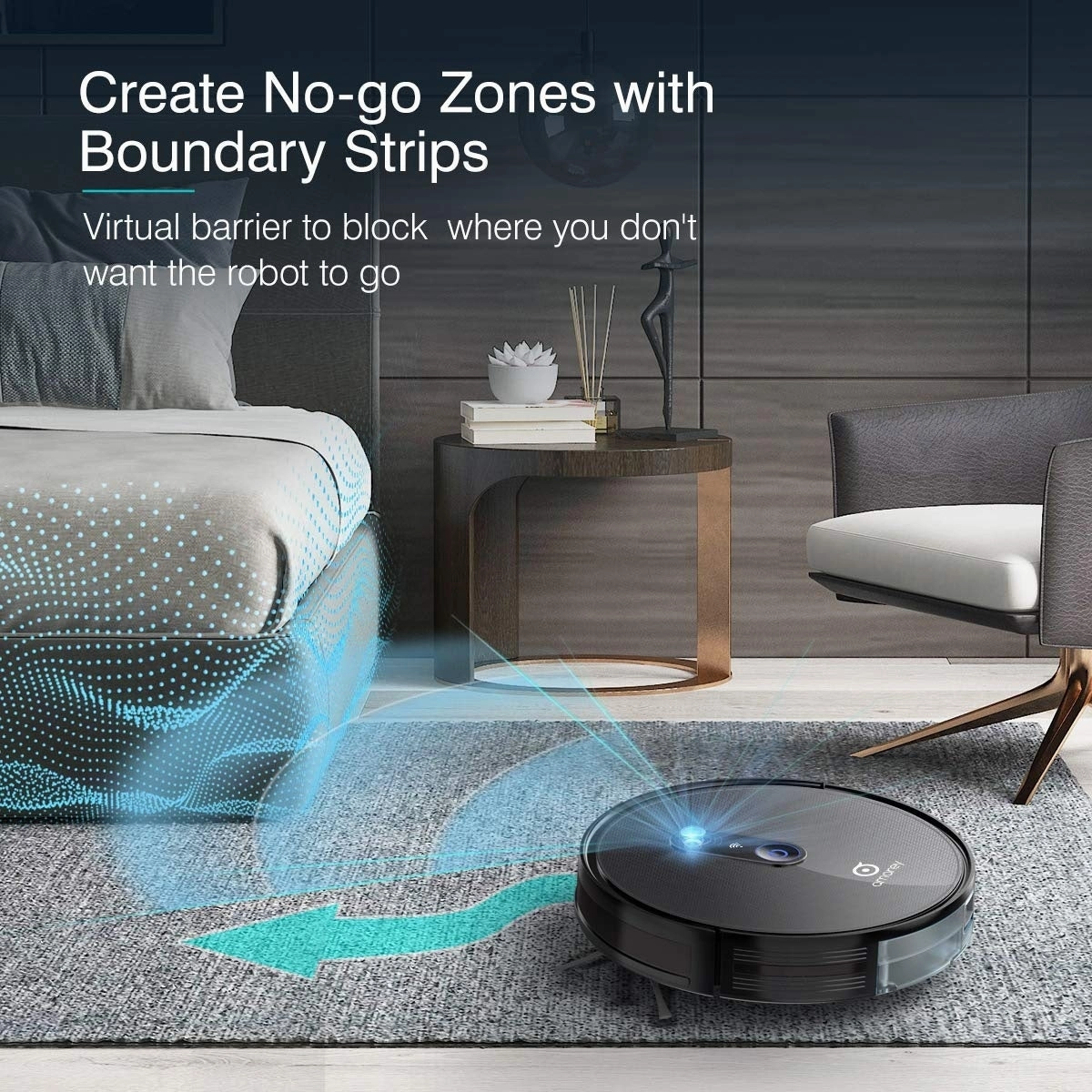 Robot Vacuum Cleaner - Smart Navigating Robotic Vacuum for Pet Hair