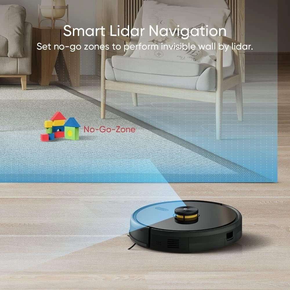 Robot Vacuum Cleaner Lidar Navigation and Mapping Technology