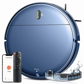 Robot Vacuum Cleaner. Robotic Vacuum and Mop Combo Compatible with Alexa/WiFi/App. Self-Charging. 230ML Water Tank