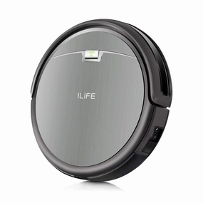 Robot Vacuum Cleaner with Strong Suction. over 100mins Run time. Self-charging. Slim. Quiet. Ideal for Hard Floors