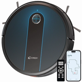 Robot Vacuum. R650 Ultra Robotic Vacuum with 2200 Pa Strong Suction. Gyro Dynamic Navigation. Z-zag Cleaning Path. App Control