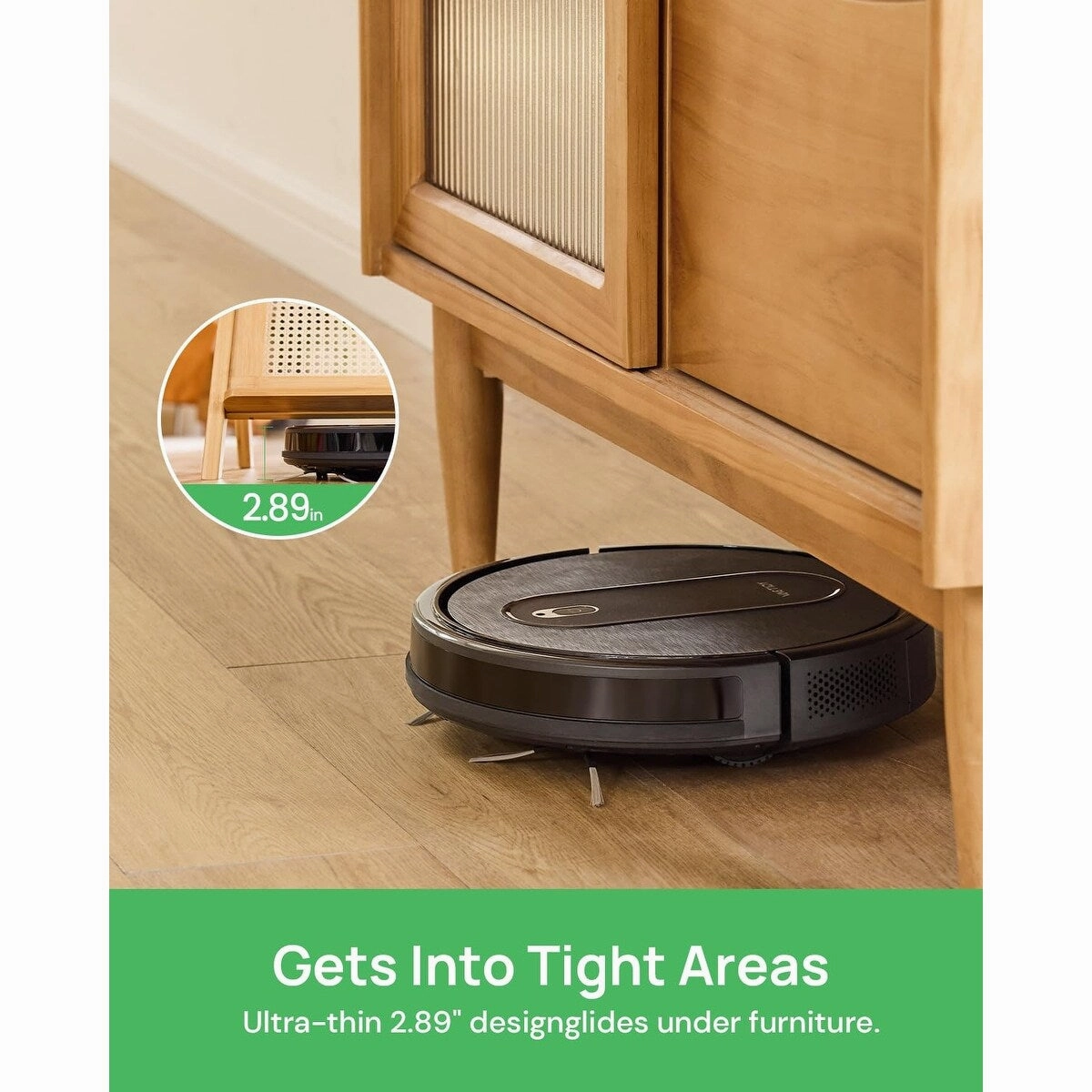 Robot Vacuum with 2000Pa Suction Power. 2.4GHz WiFi/App/Alexa/Siri Control. Self-Charging Robotic Vacuum Cleaner for Low Carpet