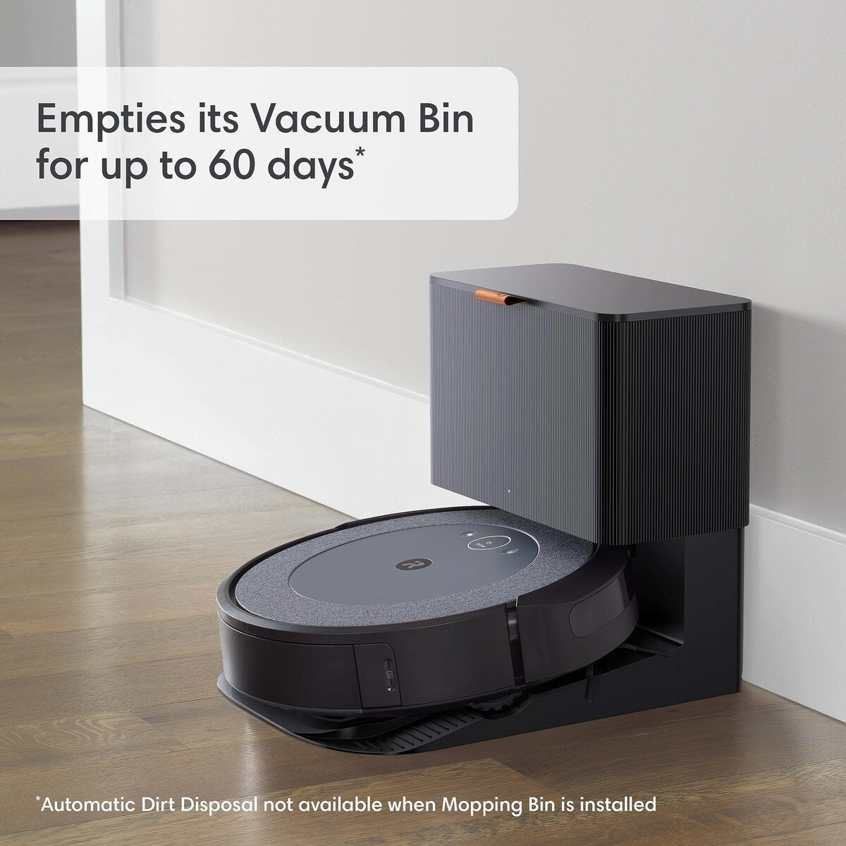 Roomba Combo i5  Self-Emptying Robot Vacuum and Mop. Clean by Room with Smart Mapping. Empties Itself for Up to 60 Days