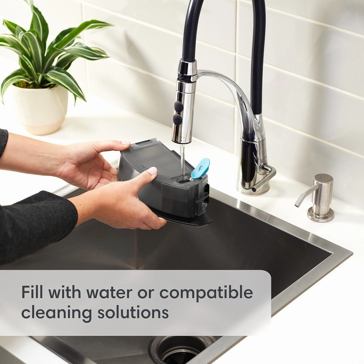 Roomba Combo i5  Self-Emptying Robot Vacuum and Mop. Clean by Room with Smart Mapping. Empties Itself for Up to 60 Days