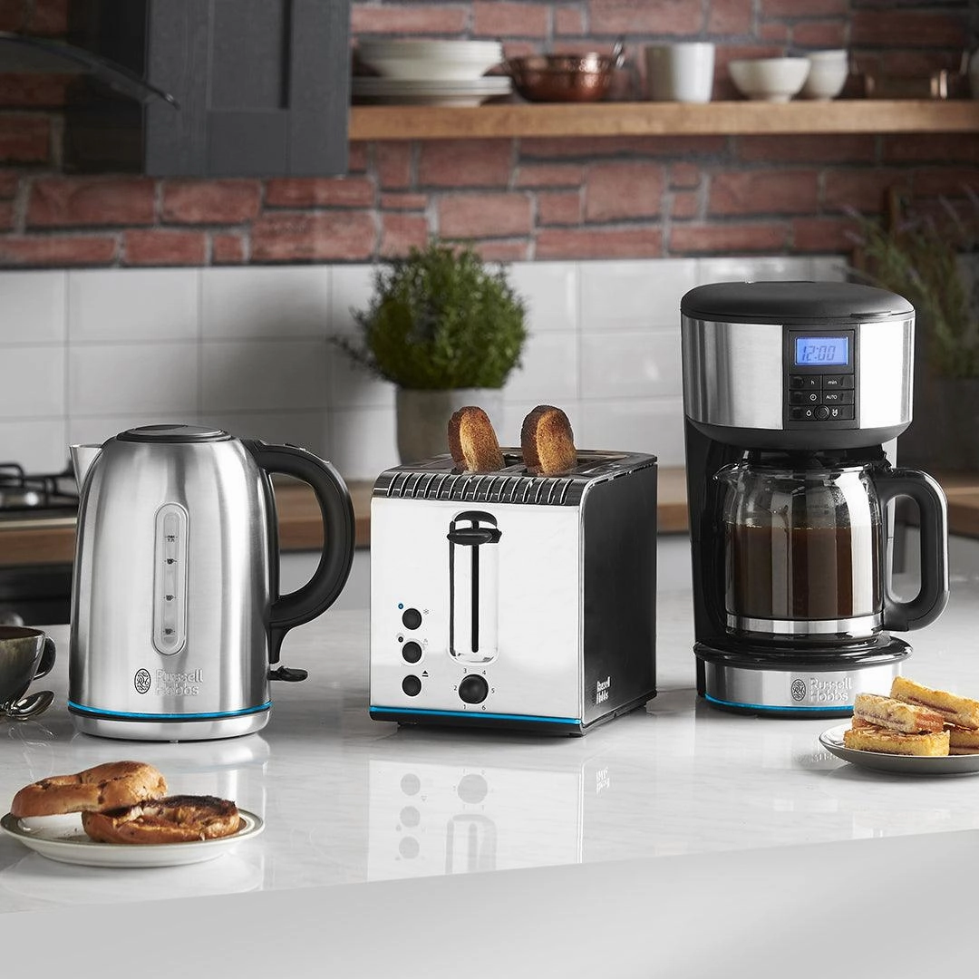 Russell Hobbs 1.25L Buckingham Filter Coffee Maker - Stainless Steel | 20680