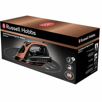 Russell Hobbs 2600W Copper Express Steam Iron - Copper & Black | 23975