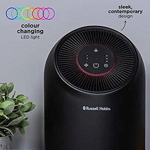 Russell Hobbs Clean Air Compact Air Purifier - Black | RHAP1001B