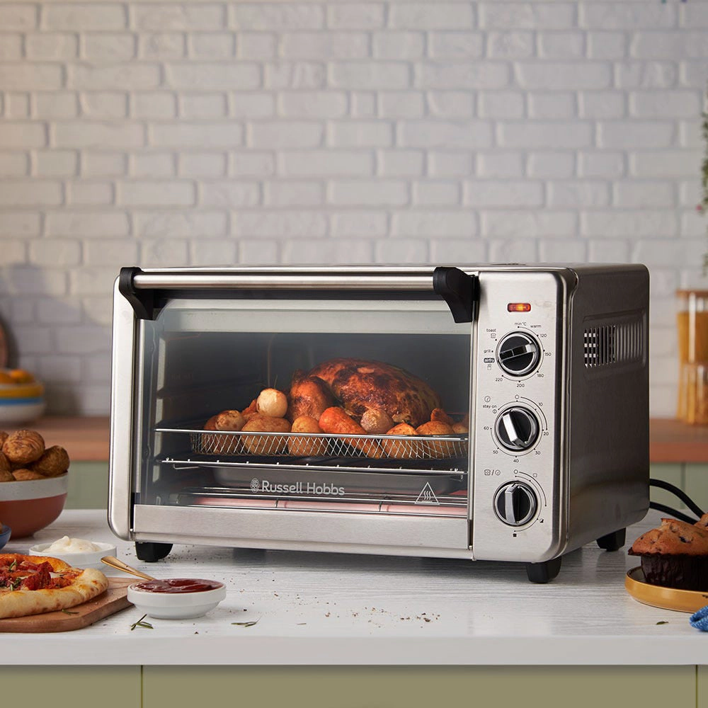 Russell Hobbs Express Mini Oven Air Fryer - Silver | 26680