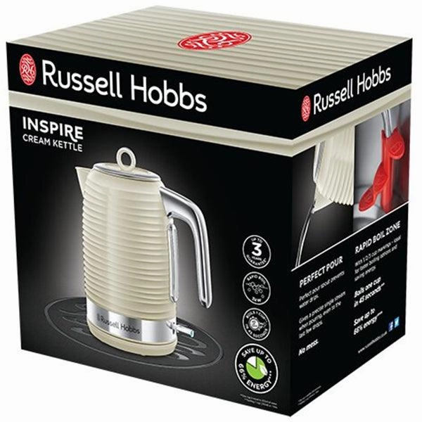 Russell Hobbs Inspire 1.7L 3000W Kettle - Cream | 24364