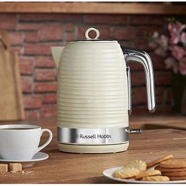 Russell Hobbs Inspire 1.7L 3000W Kettle - Cream | 24364