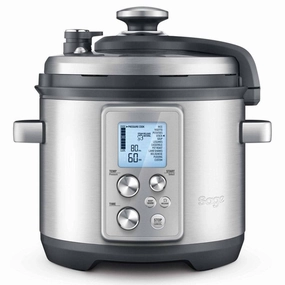 Sage 1100W Fast Slow Multifunction 3 Way Cooker - Brushed Stainless Steel | BPR700BSSUK