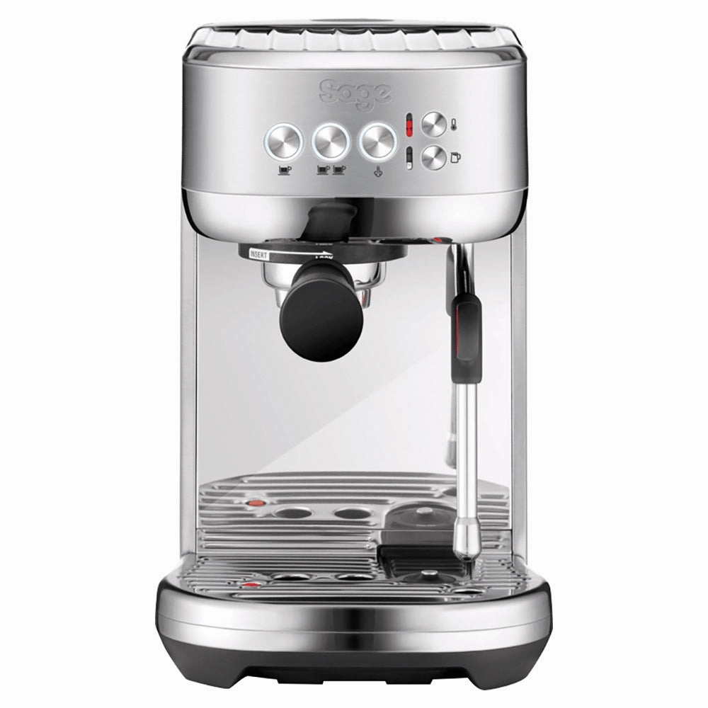 Sage The Bambino Plus Coffee Machine - Brushed Stainless Steel | SES500BSS4GUK1