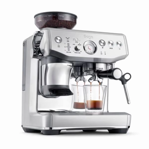 Sage The Barista Express Impress 1850W Espresso Coffee Machine - Brushed Stainless Steel | SES876BSS4GUK1