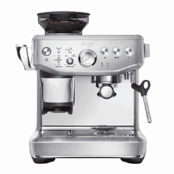 Sage The Barista Express Impress 1850W Espresso Coffee Machine - Brushed Stainless Steel | SES876BSS4GUK1