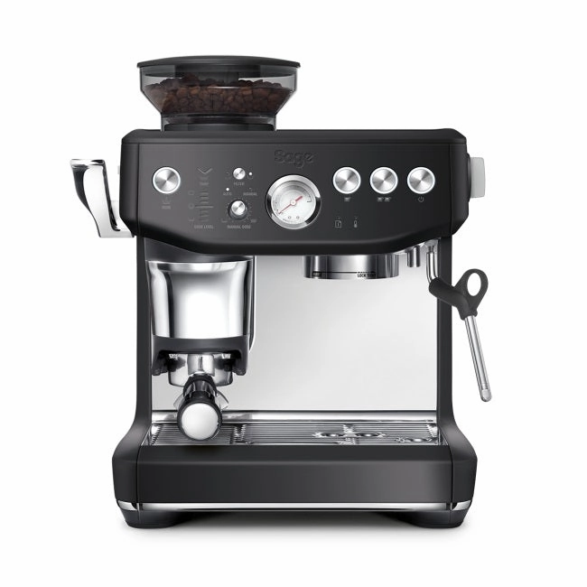 Sage The Barista Express Impress Bean To Cup Coffee Machine - Black Truffle | SES876BTR4GUK1
