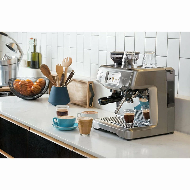 Sage The Barista Touch Bean to Cup Coffee Machine - Brushed Stainless Steel | SES880BSS2GUK
