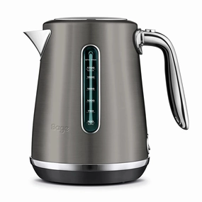 Sage The Soft Top Luxe 1.7L 2400W Kettle - Black Stainless Steel | SKE735BST4GUK1