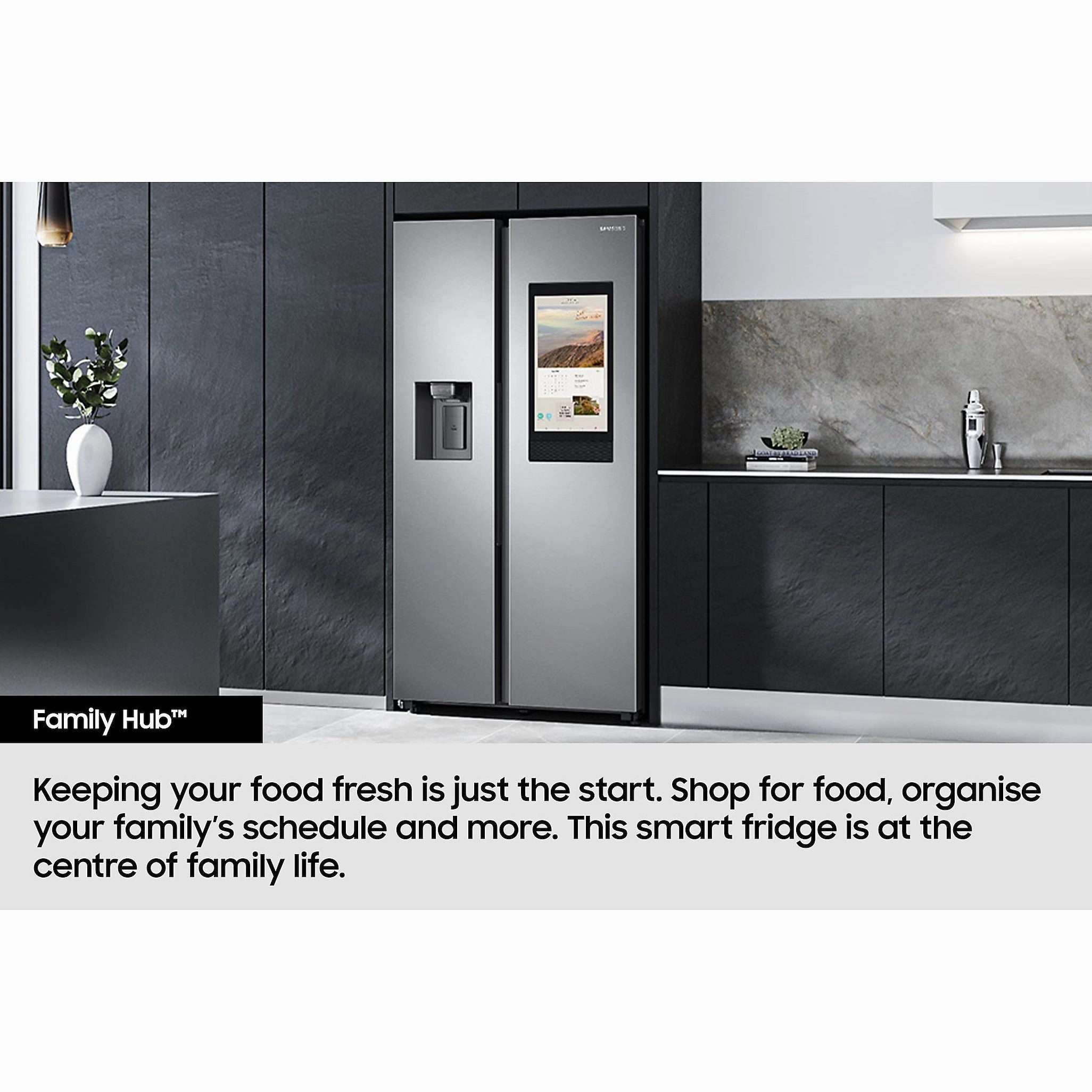 Samsung 614L American Freestanding Fridge Freezer - Sliver | RS90F66BETEU