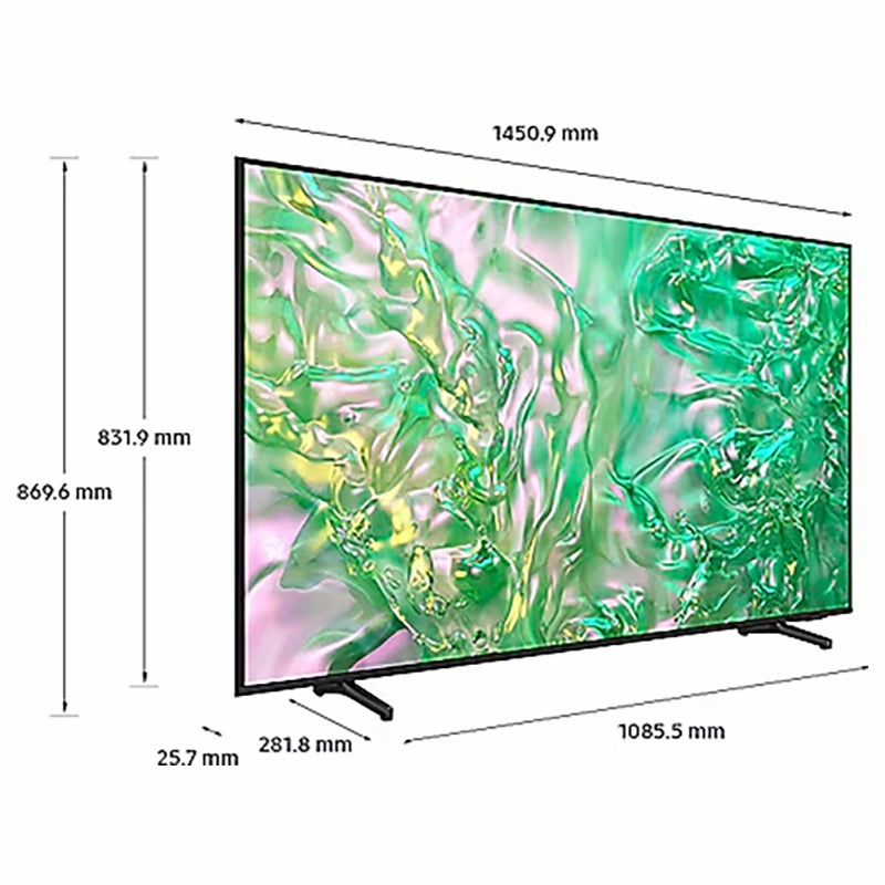 Samsung DU8070 65 UHD 4K Smart TV - Black | UE65DU8070UXXU