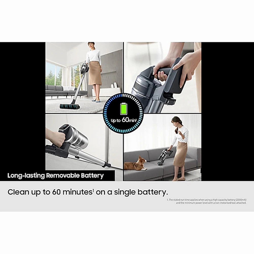 Samsung Jet 85 Complete Cordless Stick Vacuum Cleaner With Pet Tool  - Midnight Blue | VS20C8524TB/EU