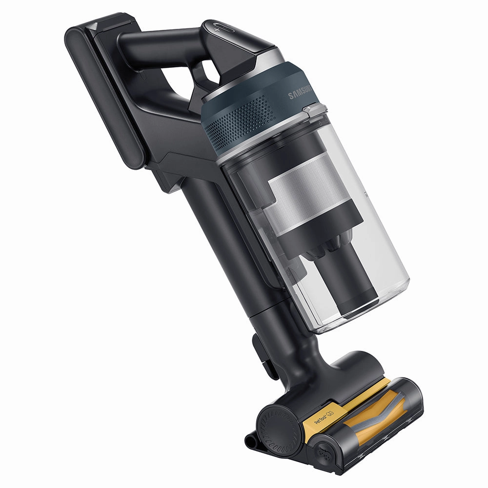 Samsung Jet 95 Pro Cordless Stick Vacuum Cleaner. Max 210W Suction Power with Spray Spinning Sweeper Black Chrometal | VS20C9547TB/EU