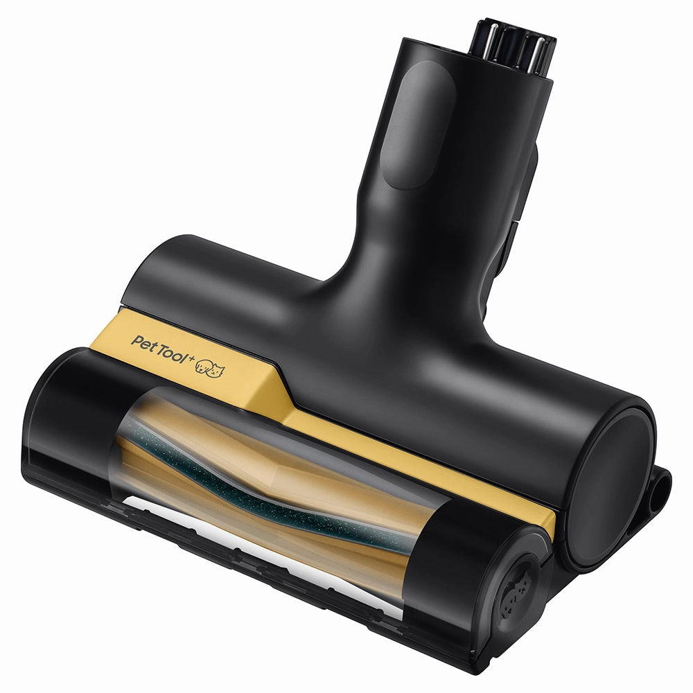 Samsung Jet 95 Pro Cordless Stick Vacuum Cleaner. Max 210W Suction Power with Spray Spinning Sweeper Black Chrometal | VS20C9547TB/EU