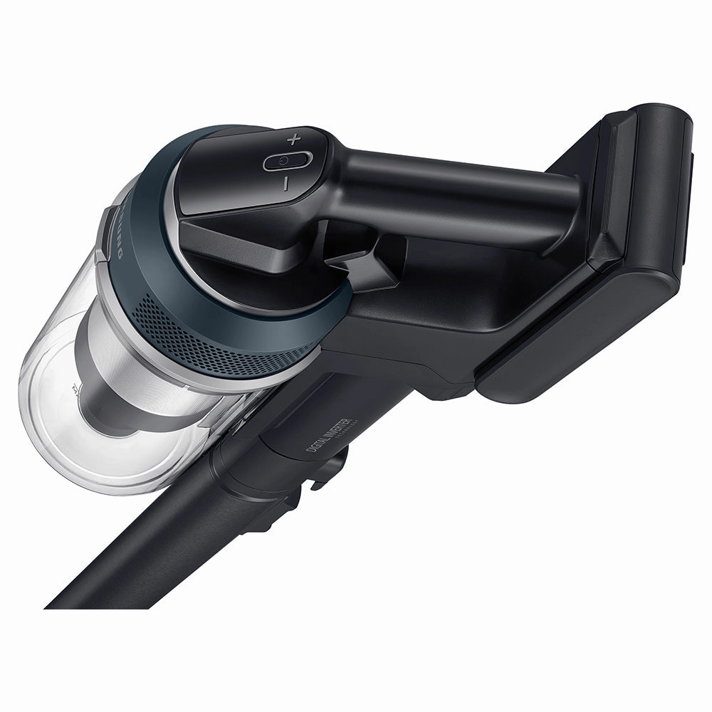 Samsung Jet 95 Pro Cordless Stick Vacuum Cleaner. Max 210W Suction Power with Spray Spinning Sweeper Black Chrometal | VS20C9547TB/EU