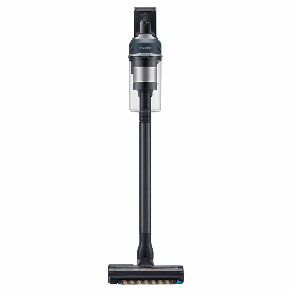 Samsung Jet 95 Pro Cordless Stick Vacuum Cleaner. Max 210W Suction Power with Spray Spinning Sweeper Black Chrometal | VS20C9547TB/EU