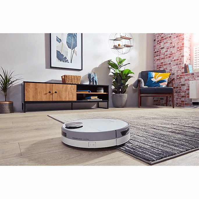 Samsung Jet Bot  Robot Vacuum Cleaner. Max 60W Suction Power with Clean Station | VR30T85513W/EU