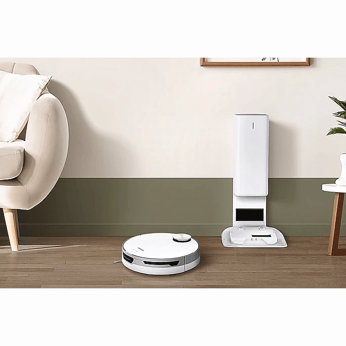 Samsung Jet Bot  Robot Vacuum Cleaner. Max 60W Suction Power with Clean Station | VR30T85513W/EU
