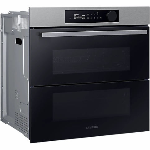 Samsung Series 5 76L Electric Smart Oven with Dual Cook Flex & Air Fry - Stainless Steel | NV7B5755SAS/U4