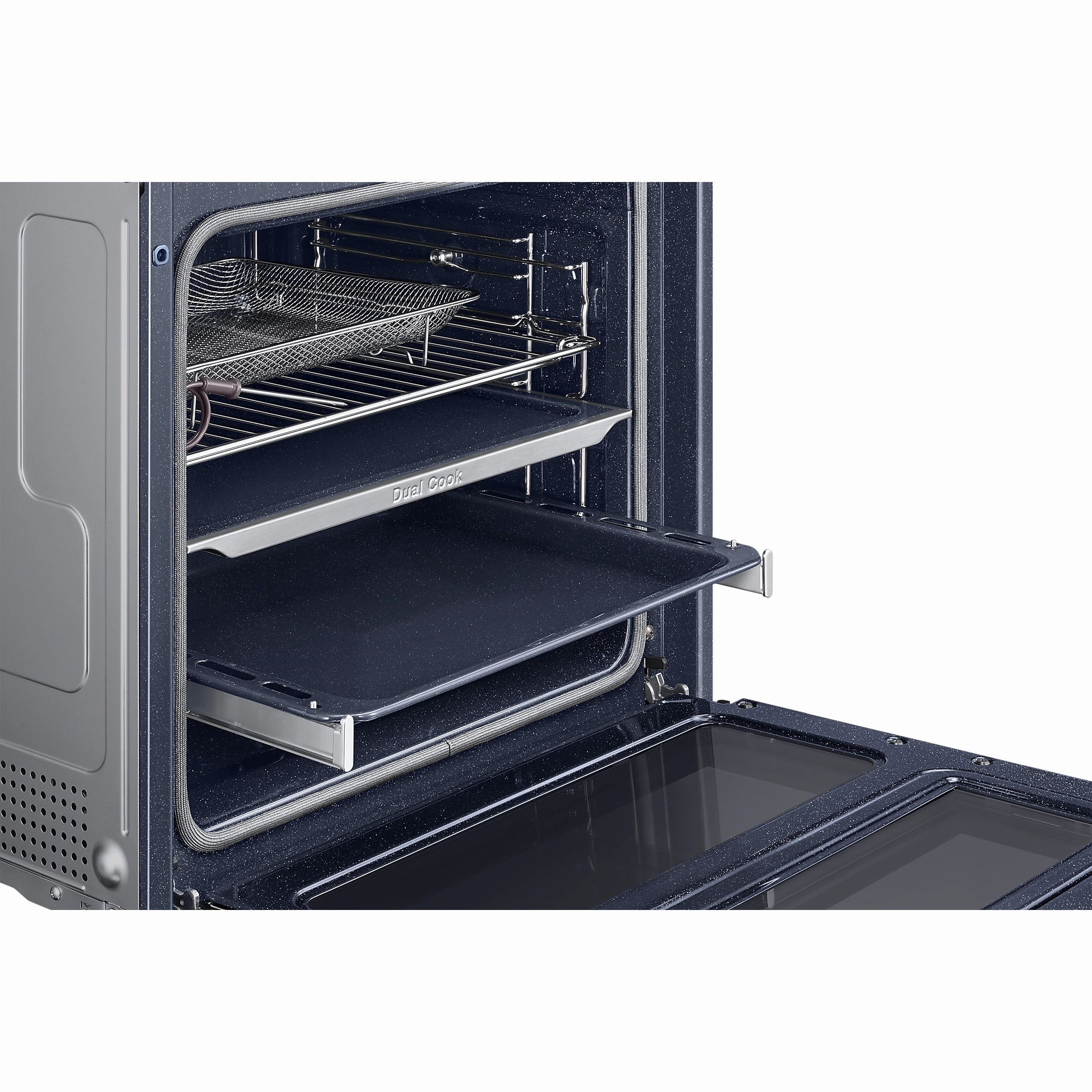 Samsung Series 5 76L Electric Smart Oven with Dual Cook Flex & Air Fry - Stainless Steel | NV7B5755SAS/U4