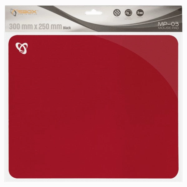 Sbox Mouse Pad - Red | MP-03R