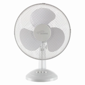 Schuss SHE 30CM Table Fan - White | BW30CMTIUK