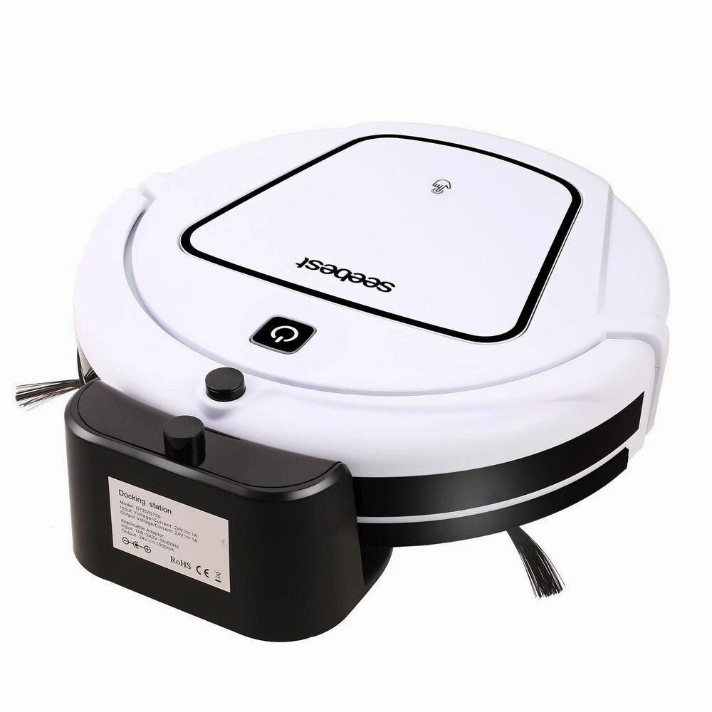 Seebest Smart Household Robotic Vacuum Cleaner Self-Charging with Water Tank and Wet/Dry Mop