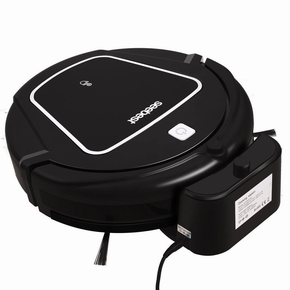 Seebest Smart Household Robotic Vacuum Cleaner Self-Charging with Water Tank and Wet/Dry Mop