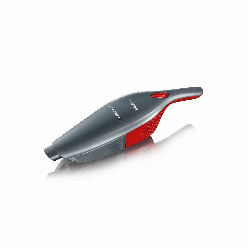 Severin Germany 2 in 1 Upright And Cordless Handheld Bagless Vacuum Cleaner (Platinum Grey/Red)