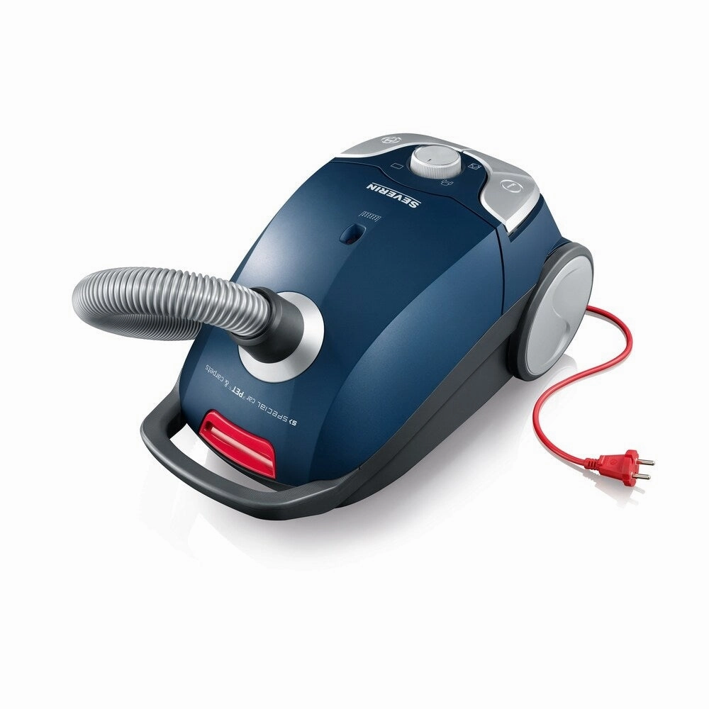 Severin Germany Special Bagged Canister Vacuum Cleaner (Ocean Blue)
