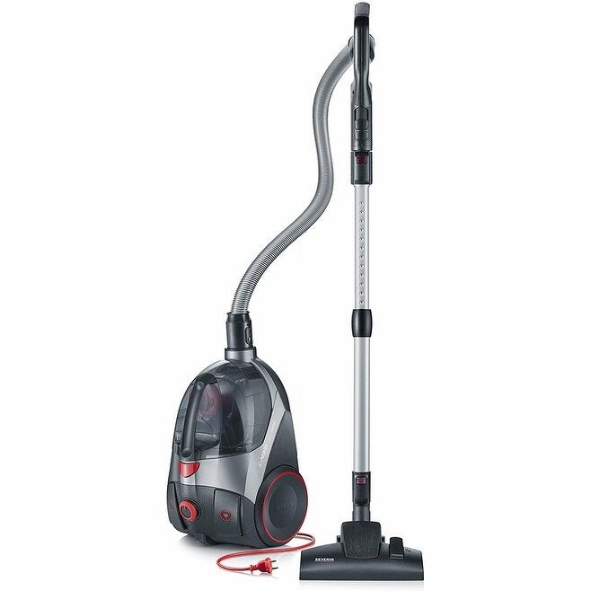 Severin S'Power Extreme Bagless Canister Vacuum Cleaner. Midnight Black