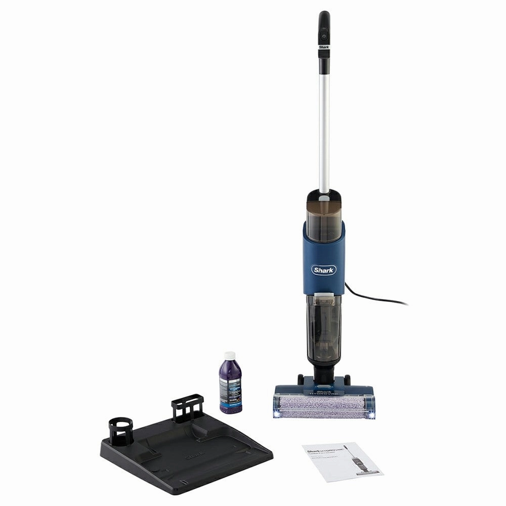 Shark 3-in-1 HydroVac Corded Hard Floor Cleaner - Navy Blue | WD110UK