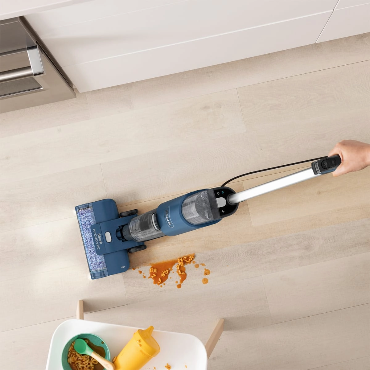 Shark 3-in-1 HydroVac Corded Hard Floor Cleaner - Navy Blue | WD110UK