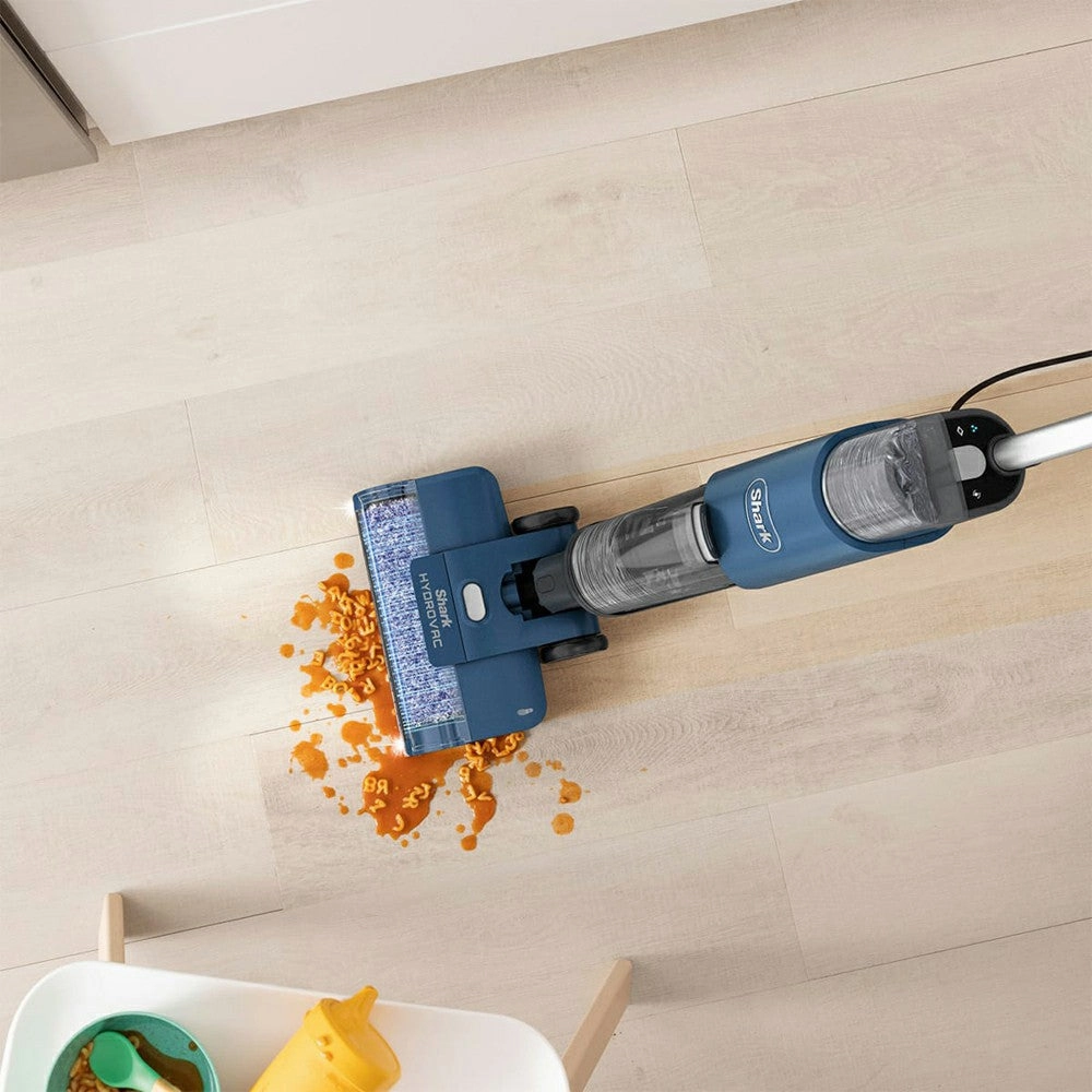 Shark 3-in-1 HydroVac Corded Hard Floor Cleaner - Navy Blue | WD110UK