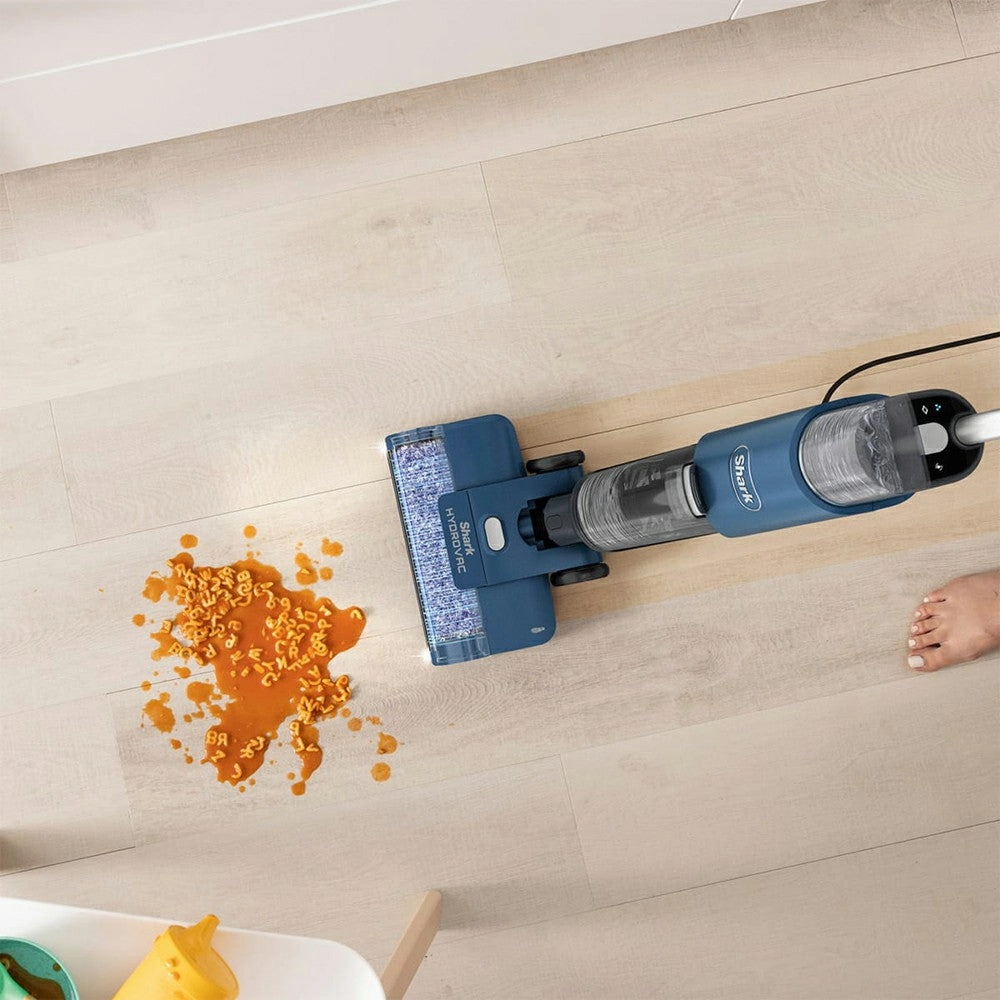 Shark 3-in-1 HydroVac Corded Hard Floor Cleaner - Navy Blue | WD110UK