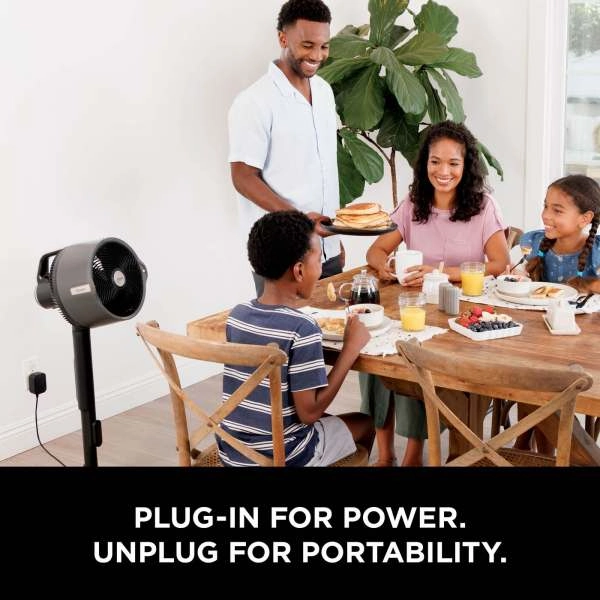Shark FlexBreeze Pro Indoor & Outdoor Mist Fan - Charcoal Grey | FA300UK