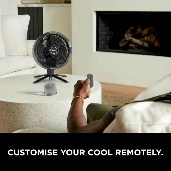 Shark FlexBreeze Pro Indoor & Outdoor Mist Fan - Charcoal Grey | FA300UK